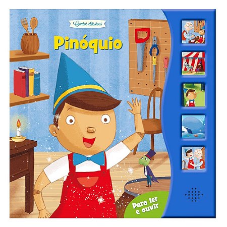 LIVRO CONTOS CLASSICOS PINOQUIO