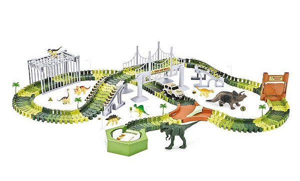 PISTA DINOSSAURO TRACK COM PONTE