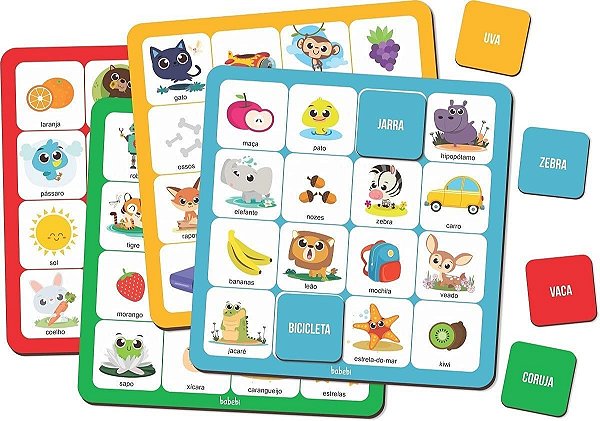 JOGO BINGO DAS PALAVRAS