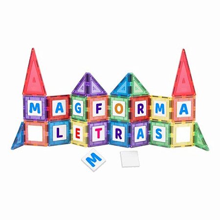 JOGO MAGNETICO MALETA ABC 40 PECAS