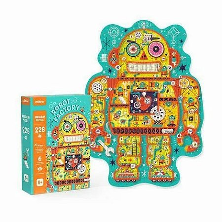 QUEBRA CABECA DIVERTIDO FABRICA DE ROBOS