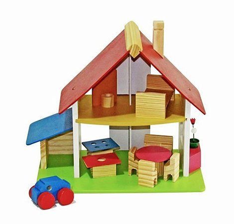 MINI CHALE COM GARAGEM