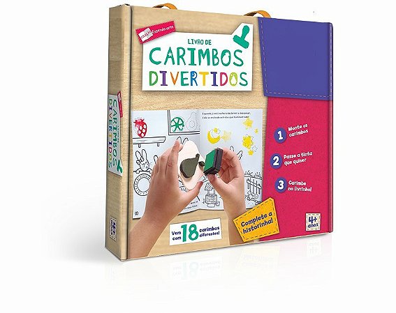 FAZENDO ARTE LIVRO DE CARIMBOS DIVERTIDOS