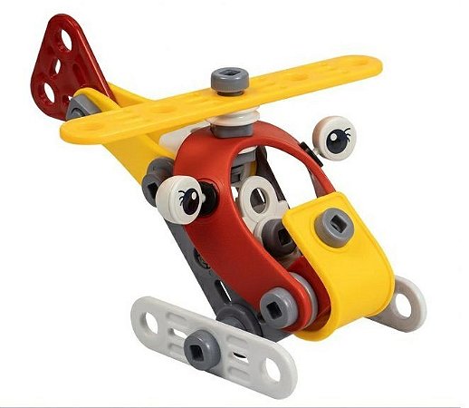 BRINQUEDO RESCUE KIT BRINQUEDO 2 EM 1 57 PCS COLOR