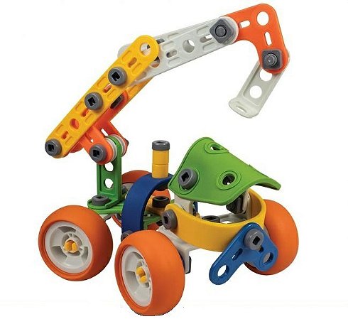 SUPER GUINDASTE DE MONTAR 98 PCS COLORIDO