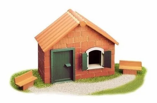 CASA INICIANTE PARA MONTAR COM CIMENTO 110 PCS