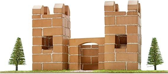 CASTELO PEQUENO PARA MONTAR COM CIMENTO 120 PCS