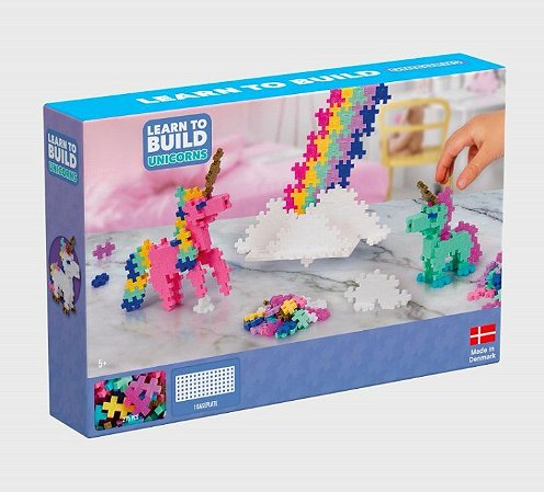 PLUS PLUS LEARN TO BUILD UNICORNS 275 PCS BASE PEQUENA