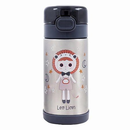 GARRAFA FLIP TERMICA LEO LEAO 350ML