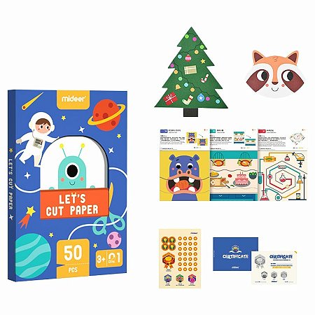 RECORTANTO PAPEL ESPACO 50 PCS