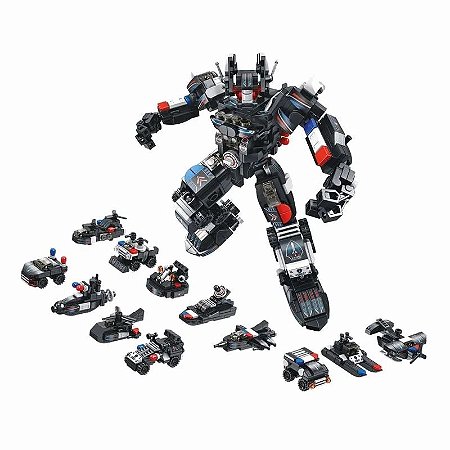 CUBIC 25 EM 1 ROBO POLICIAL 600 PCS