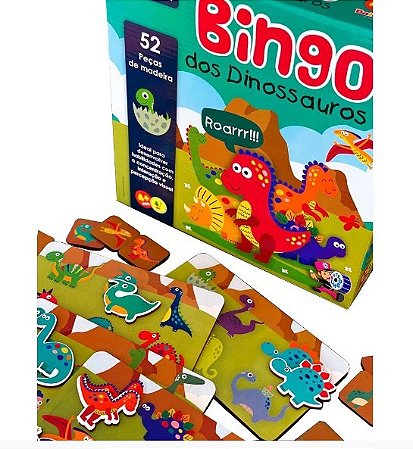 BINGO DOS DINOSSAUROS