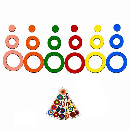 ANEIS MULTICOLOR