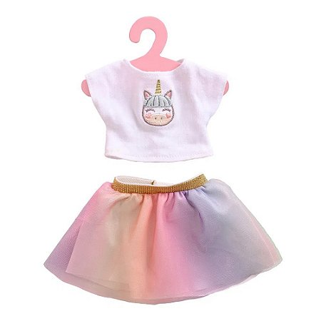 ROUPA DE BONECA CANDY COM CABIDE 957