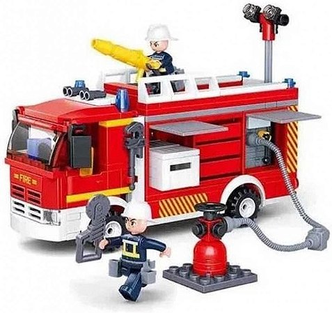 BLOCOS CAMINHAO DE BOMBEIRO C/HIDRANTE