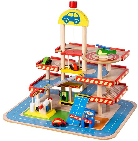 GARAGEM DE CARROS COM HELIPONTO