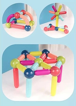 FORMAS GEOMETRICAS MAGNETICAS C/42 PCS