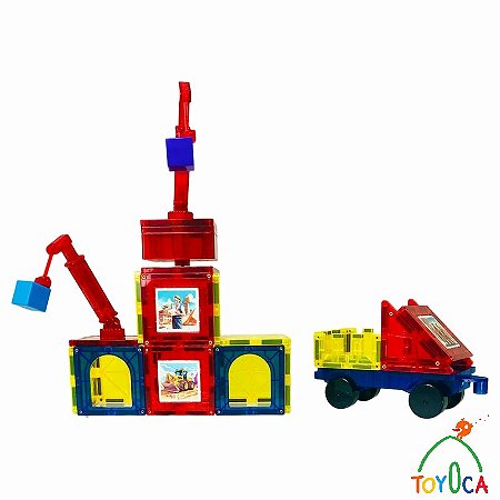 BLOCOS MAGNETICOS CONSTRUCAO
