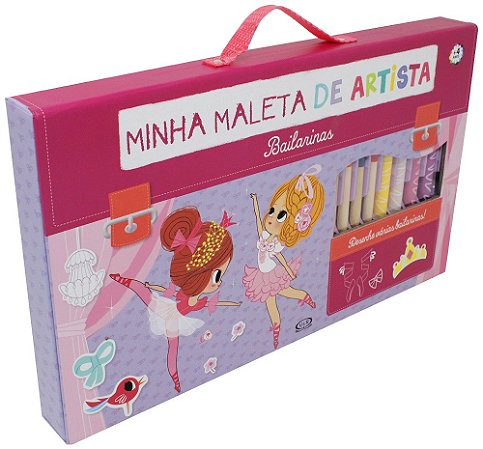 LIVRO MINHA MALETA DE ARTISTA BAILARINAS