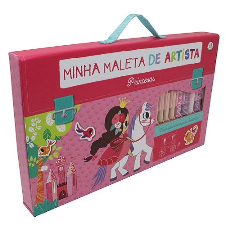 LIVRO MINHA MALETA DE ARTISTA PRINCESAS