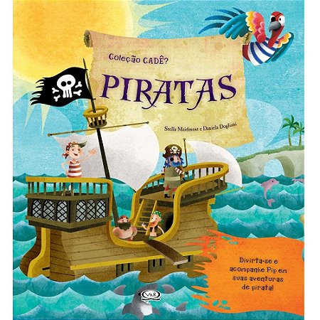 LIVRO PIRATAS COLECAO CADE