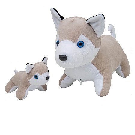 HUSKY GRAVIDA COM 1 FILHOTE