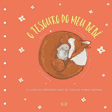 LIVRO TESOURO DO MEU BEBE O LIVRO DE RECOR (LARANJA)