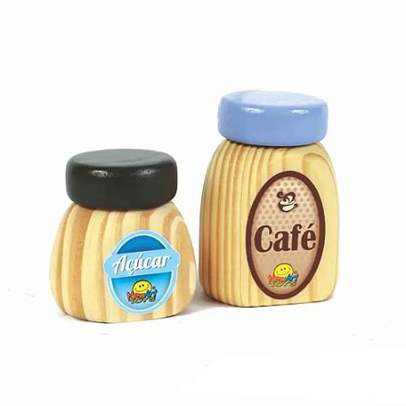 COLECAO COMIDINHAS CAFE E ACUCAR