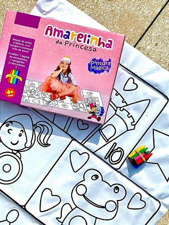 AMARELINHA DA PRINCESA PINTURA MAGICA