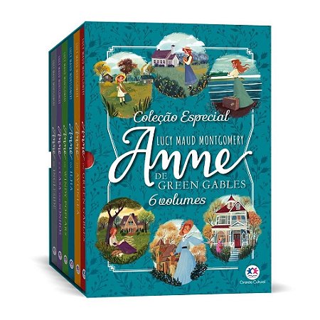 BOX ESPECIAL ANNE DE GREEN GABLES COM 6 LIVROS