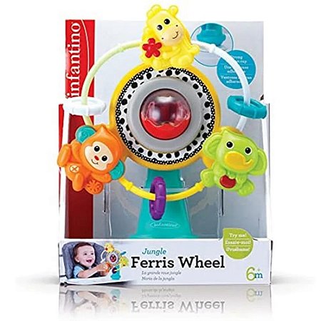 BRINQUEDO INTERATIVO INFANTINO RODA GIRATORIA