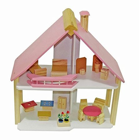CASA DE BONECA ROSA