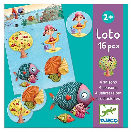 JOGO DE LOTO AS 4 ESTACOES