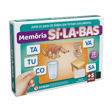 JOGO MEMORIA SILABAS