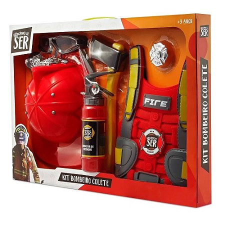KIT BOMBEIRO C COLETE