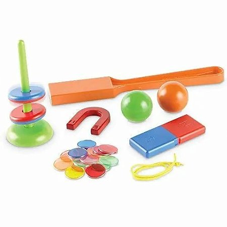 KIT MAGNETICOS APRENDA SOBRE MAGNETICOS C/39 PCS