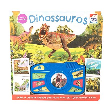LIVRO AVENTURA FOTOGRAFICA DINOSSAUROS