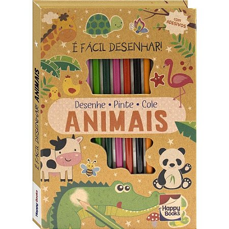 LIVRO E FACIL DESENHAR ANIMAIS