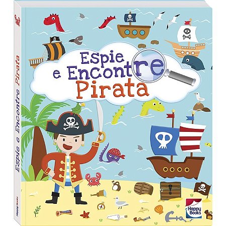 LIVRO ESPIE E ENCONTRE PIRATAS