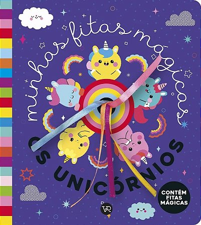 LIVRO MINHAS FITAS MAGICAS OS UNICORNIOS