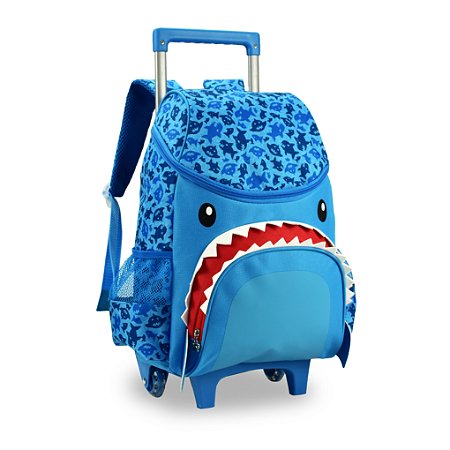 MOCHILA DE RODINHA C RODA DE GEL TUBARAO