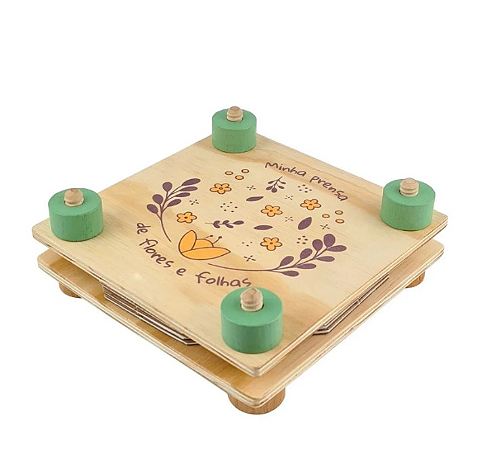 PRENSA DE FLORES E FOLHAS