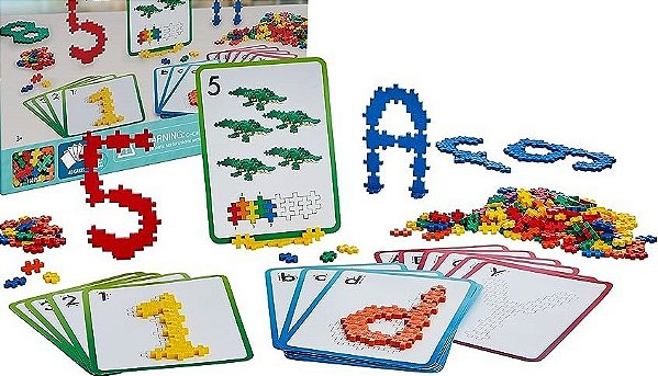 APRENDA A CONSTRUIR ABC E 123 PLUS PLUS