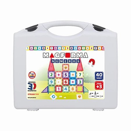 JOGO MAGFORMA NUMEROS 40 PCS