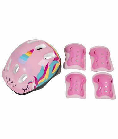 KIT CAPACETE AJUSTAVEL UNICORNIO