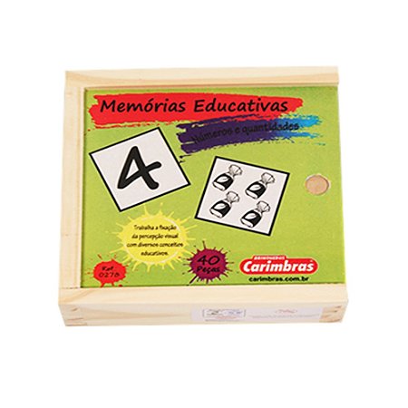 MEMORIAS EDUCATIVAS DE NUMEROS E QUANTIDADES