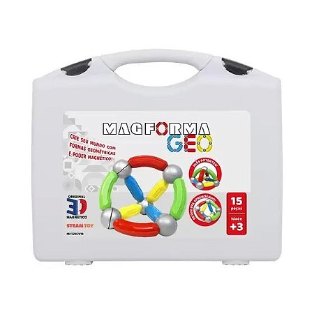 JOGO MAGNETICO GEO EM MALETA 15PC