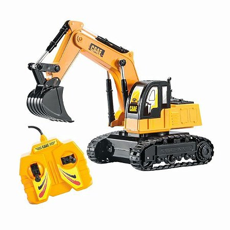 ESCAVADEIRA CARRO CONTROLE REMOTO SEM FIO