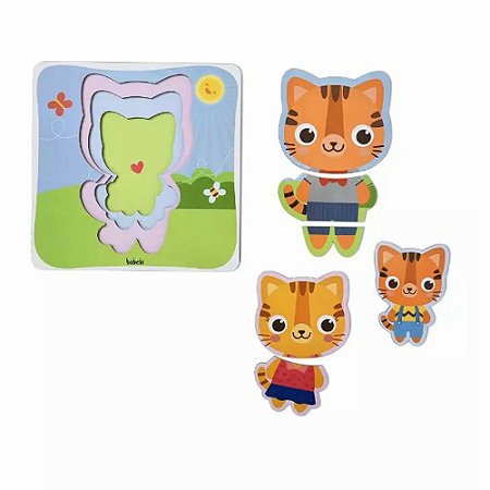 JOGO QUEBRA CABECA PROGRESSIVO FAMILIA TIGRE