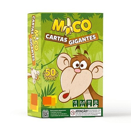 JOGO DO MICO CARTAS GIGANTES